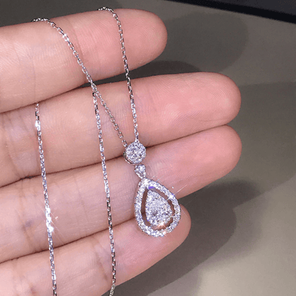 The Aria Pear Necklace