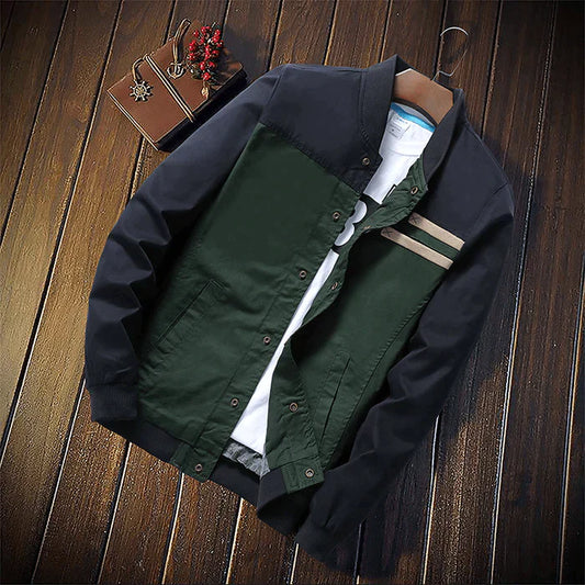 Men's Fashion Thick Cotton Turn down Collar Casual Jacket